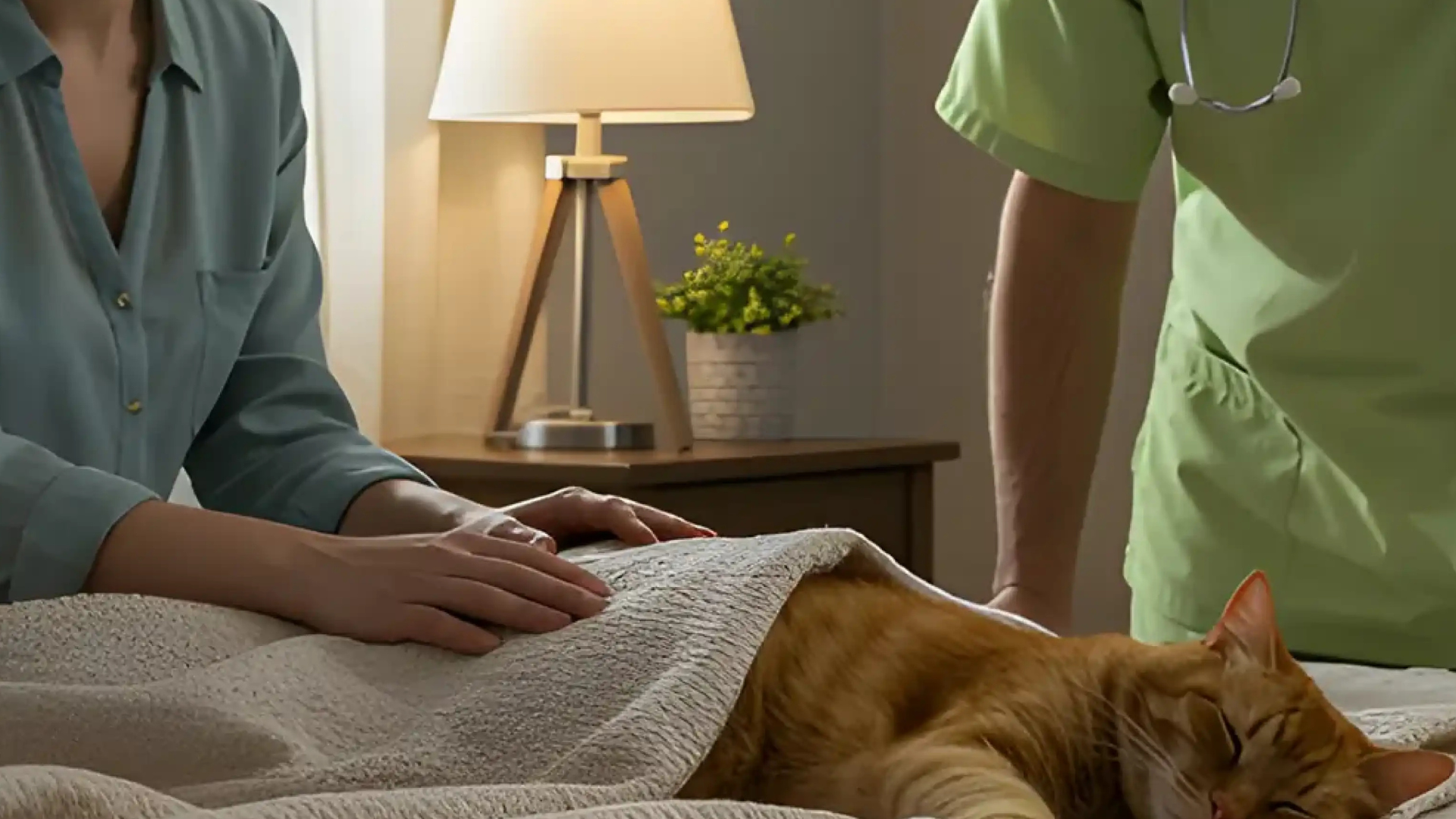 Deine Katze auf den letzten Schritten begleiten