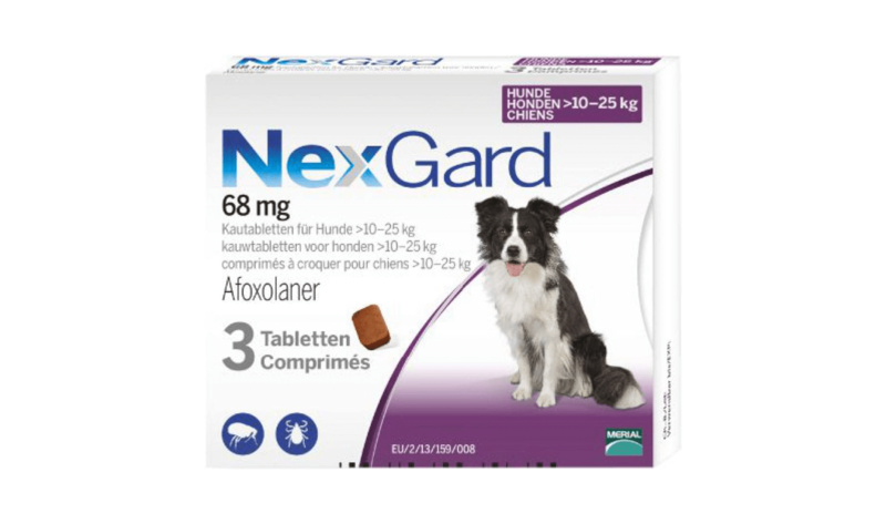 nexgard kautablette fur den hund felmo