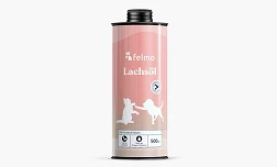 felmo Lachsöl für Hunde & Katzen (500ml)