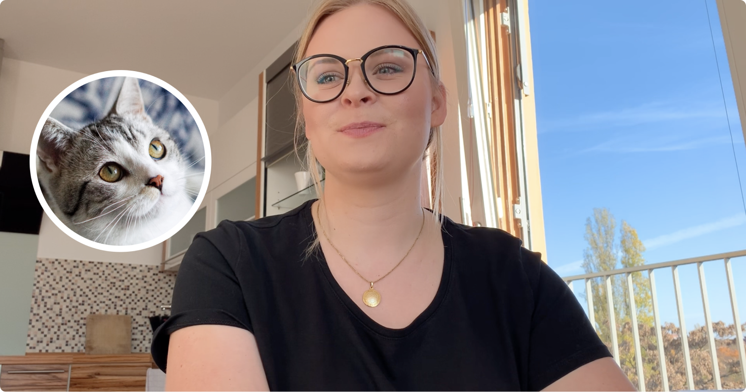 Die felmo Tierarzt Kundin Kim aus Berlin