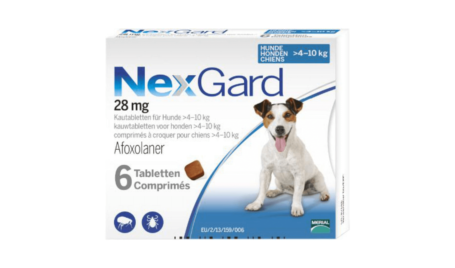 NexGard Kautablette für den Hund felmo