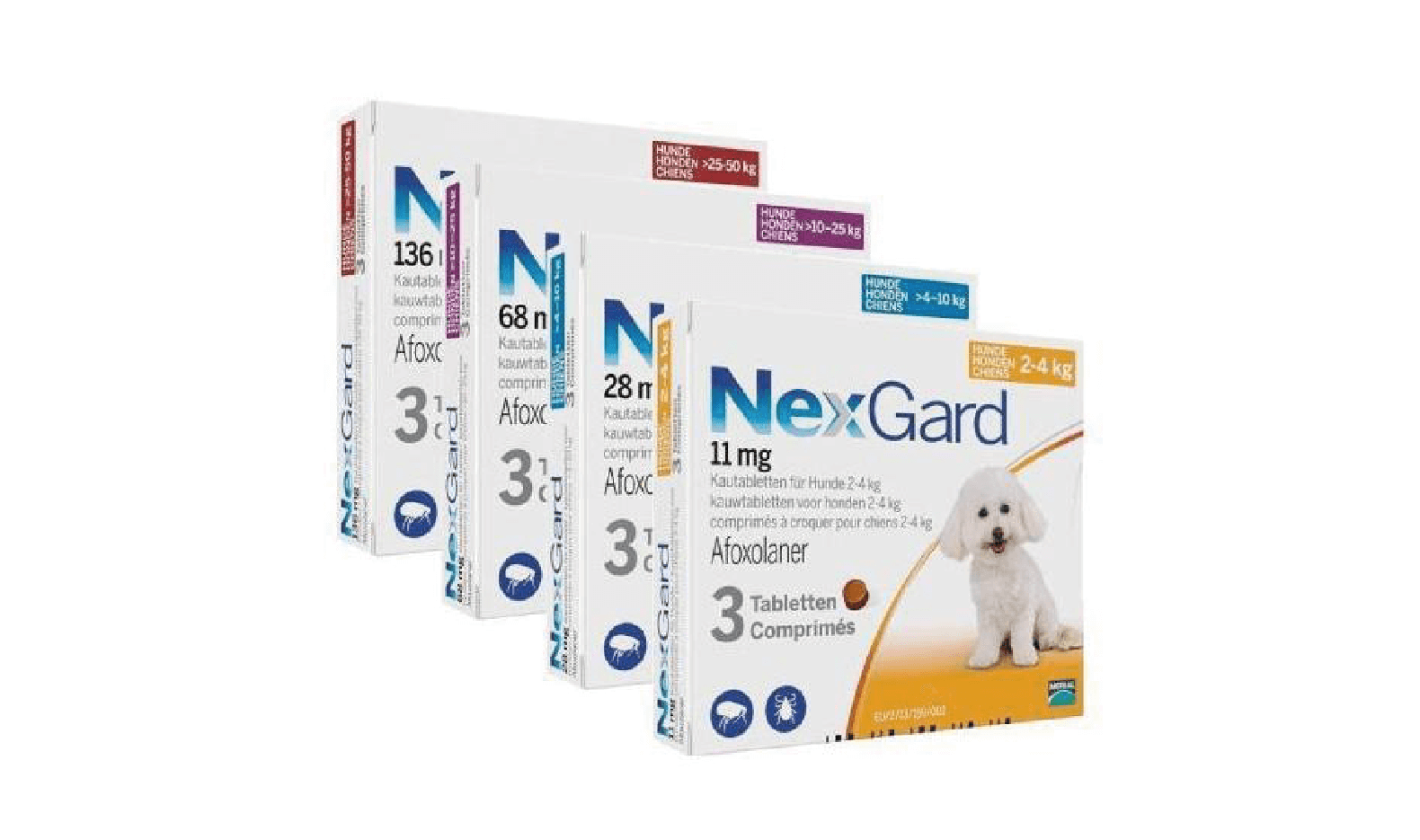 NexGard Kautablette für den Hund felmo